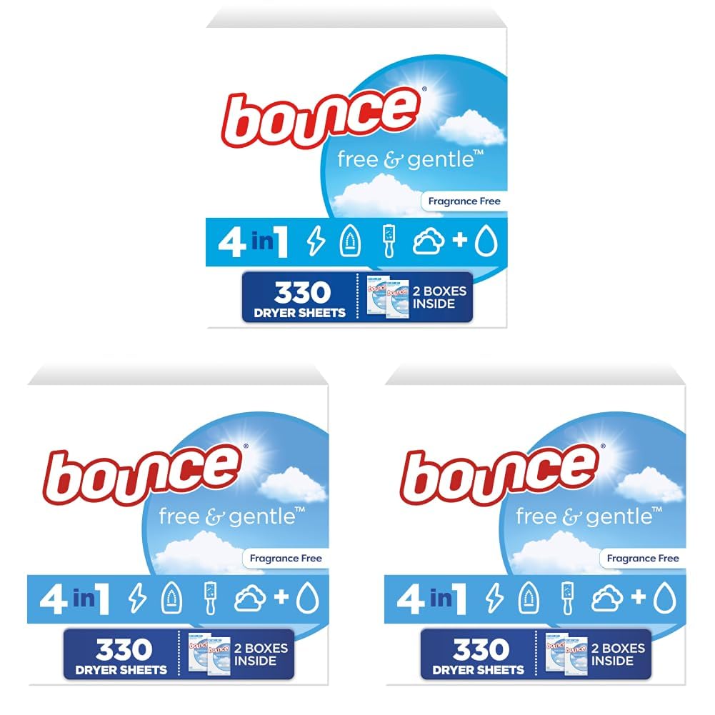Bounce 330 Count (Pack of 3) / 1 / 3 Dryer Sheets