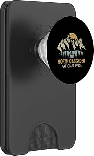North Cascades National Park Mountain Sunset Sunrise PopSockets PopWallet for MagSafe