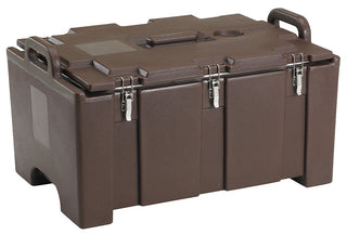 () Top-Load Food Pan Carrier - Camcarrier® 100 Series by Cambro – Plastic, Dark Brown, Model 100MPC131
