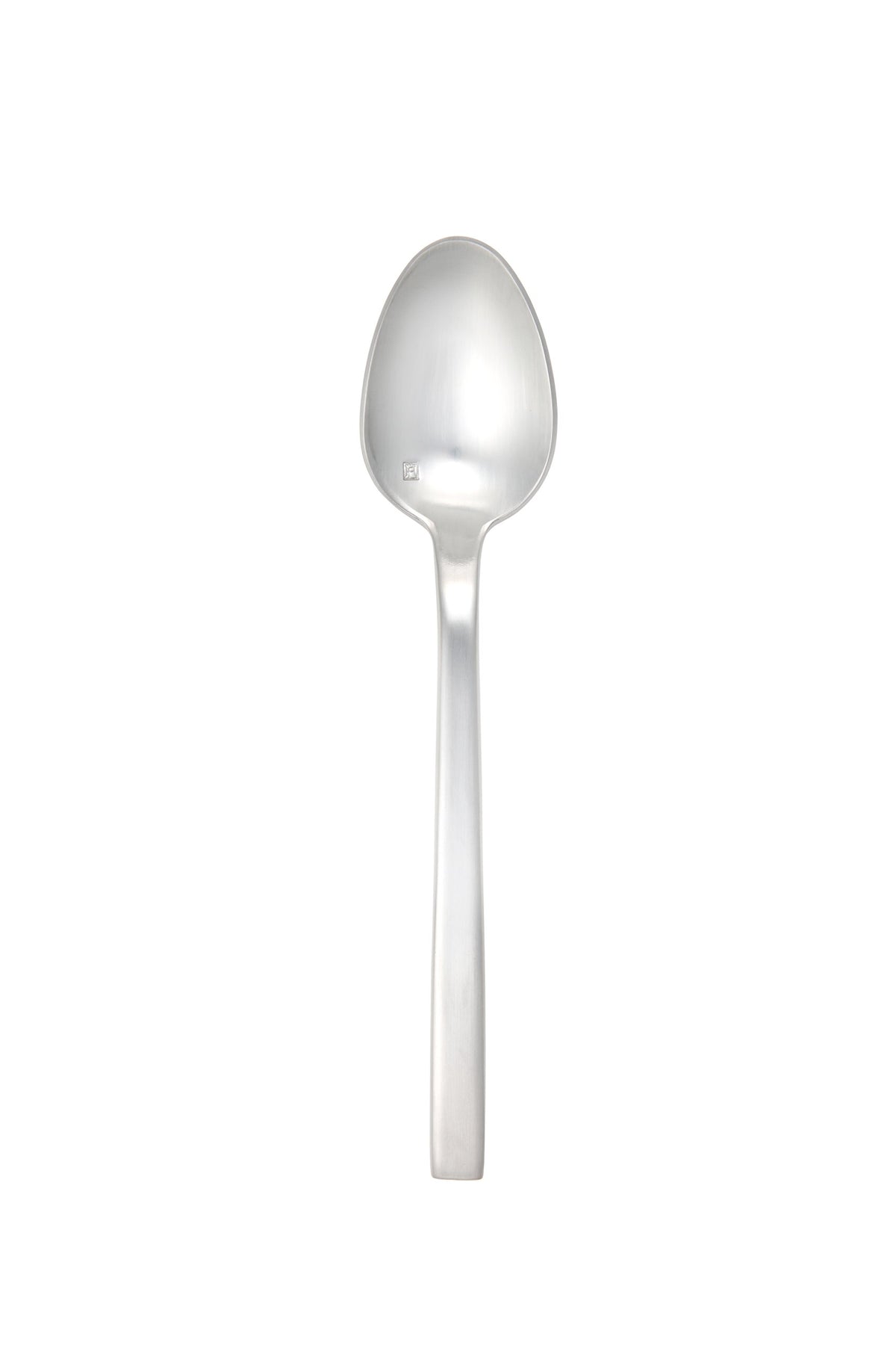 Arezzo 18/10 Stainless Steel Flatware by Fortessa – Coffee/Teaspoon (Set of 12), Stainless Steel, Brushed Silver, Model 1.5B.165.00.004