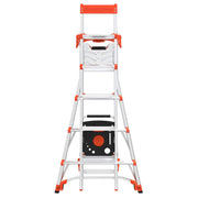 Select Step 6-10 ft Stepladder by Little Giant – 6'-10', Aluminum, Gray, Model 15109-001