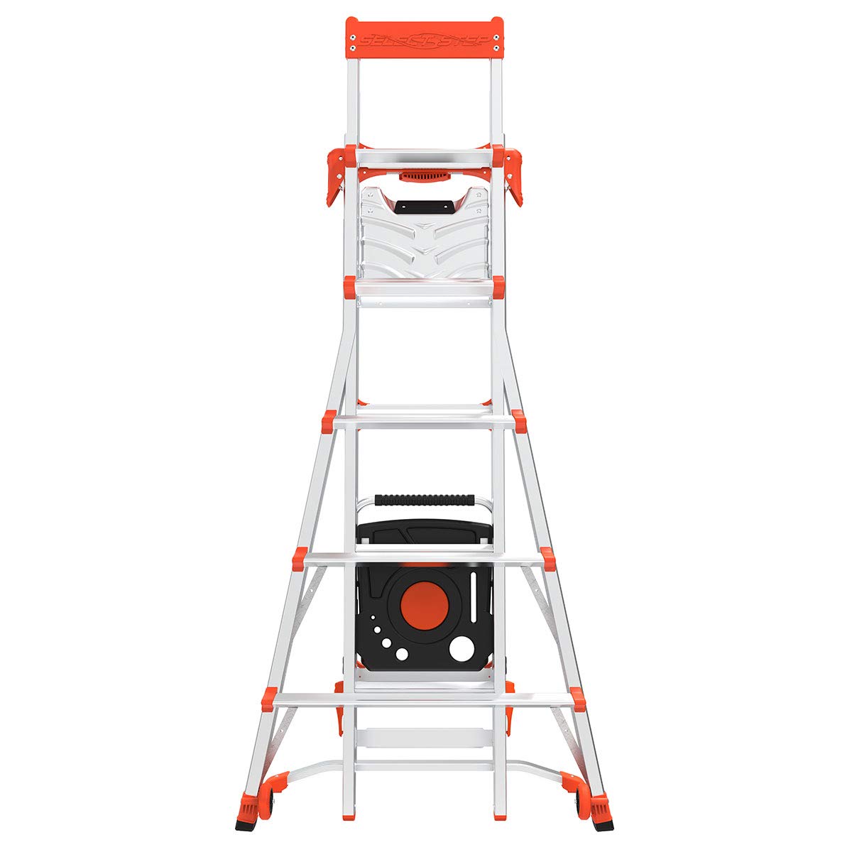Select Step 6-10 ft Stepladder by Little Giant – 6'-10', Aluminum, Gray, Model 15109-001