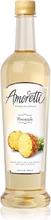 Amoretti Premium Syrup, Pineapple, 25.4 Ounce (Pack of 12)
