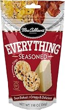 Mrs. Cubbison's Cheese Crisps| Everything Seasoned | 1.98 Ounce, Pack of 9 | 100% Real Cheese | Keto Friendly | Great for Snacking and Salad Topper