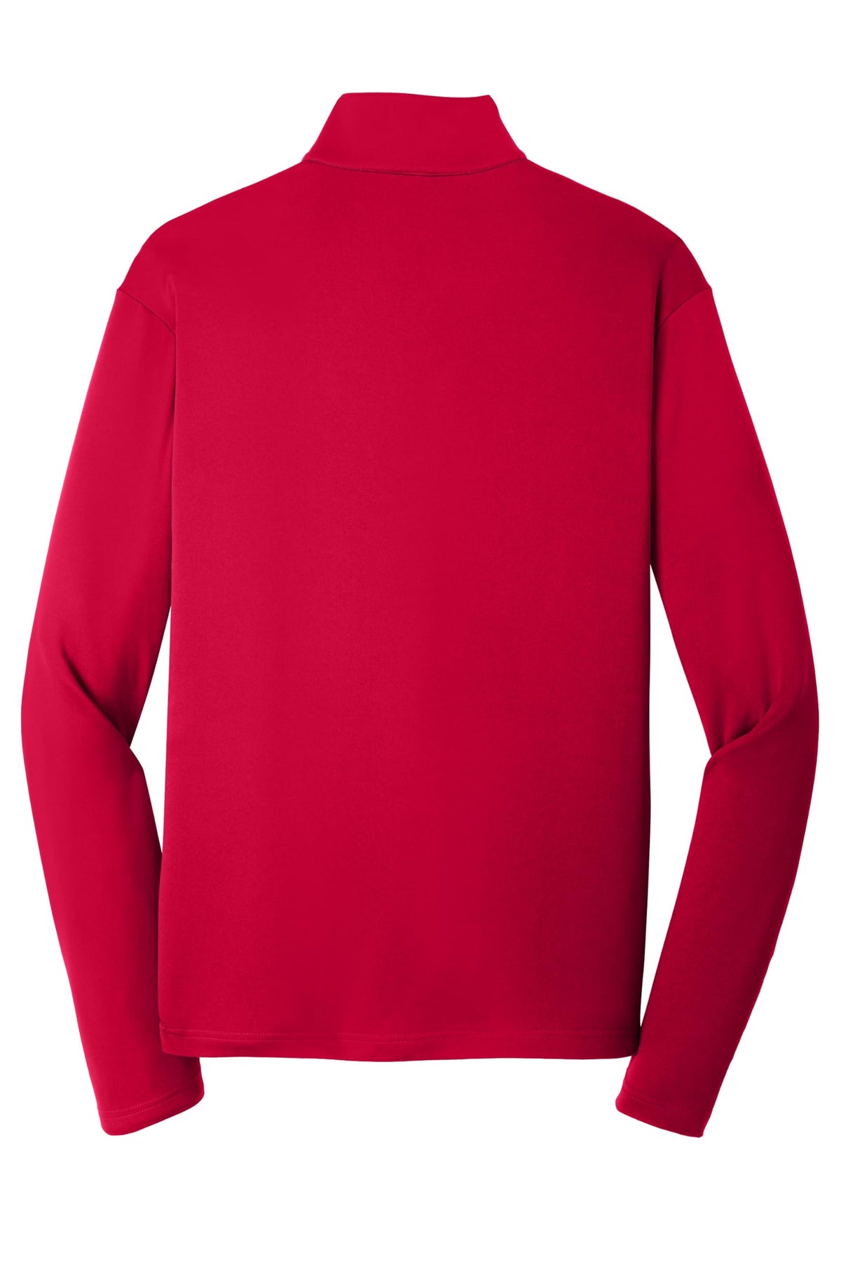 Unisex PosiCharge Competitor Quarter Zip Pullover by SPORT-TEK – X-Small, Polyester, Deep Red, Model ST357