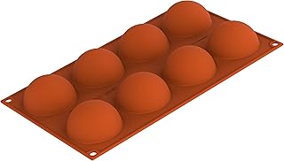 Silikomart Mould Half-Sphere, Orange, 60mm