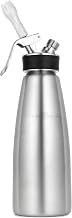 iSi North America Cream Profi Whip Professional Cream Whipper For All Cold Applications, Stainless/Black, 1 Quart