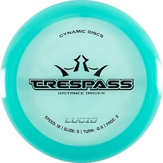 Dynamic Discs Lucid Trespass Disc Golf Distance Driver | Overstable Disc Golf Driver | 175g