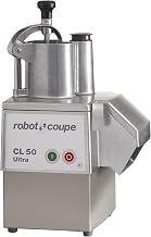 Robot Coupe CL50EULTRA NODISC Single-Speed Cutter Mixer Continuous Feed Commercial Food Processor with Side Discharge, 120v (Discs NOT Included)