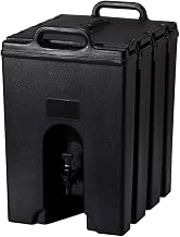 Cambro 1000LCD110 Camtainer® 10 Gallon Capacity Black Case of 1