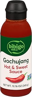 bibigo Korean-Style Hot & Sweet Gochujang Sauce, 12.16 Ounce (Pack of 1)