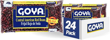 Goya Foods Central American Red Beans, Dry, 16 Ounce (Pack of 24)