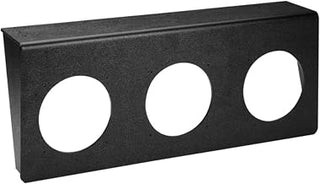UCMB-3BT Surface-Mount Cup Dispenser Bracket, Holds 3 STL-2/SLR-2/ADJ-2/BFL-2 or SLR-LID-2 Dispensers, Horizontal or Vertical Mounting, Durable Black Polystyrene Construction