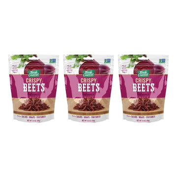 Crispy Balsamic Beets (3.5 Ounce (Pack of 3)) by Fresh Gourmet – 3.5 Ounce (Pack of 3), Pack of 3