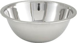 Winco 3/4 qt Stainless Steel Mixing Bowl for Commercial Use | Dishwasher safe, All purpose, True capacity sizing, Restaurant service, Great for Salads, Sides, Pasta and Shared Dishes