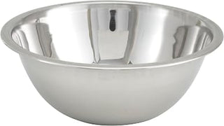 Winco 3/4 qt Stainless Steel Mixing Bowl for Commercial Use | Dishwasher safe, All purpose, True capacity sizing, Restaurant service, Great for Salads, Sides, Pasta and Shared Dishes