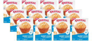 Sweet Corn Muffin & Cornbread Mix by Krusteaz – 16 Ounce (Pack of 12), Pack of 12