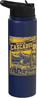 North Cascades National Park Adventures Nature Stainless Steel Insulated Water Bottle