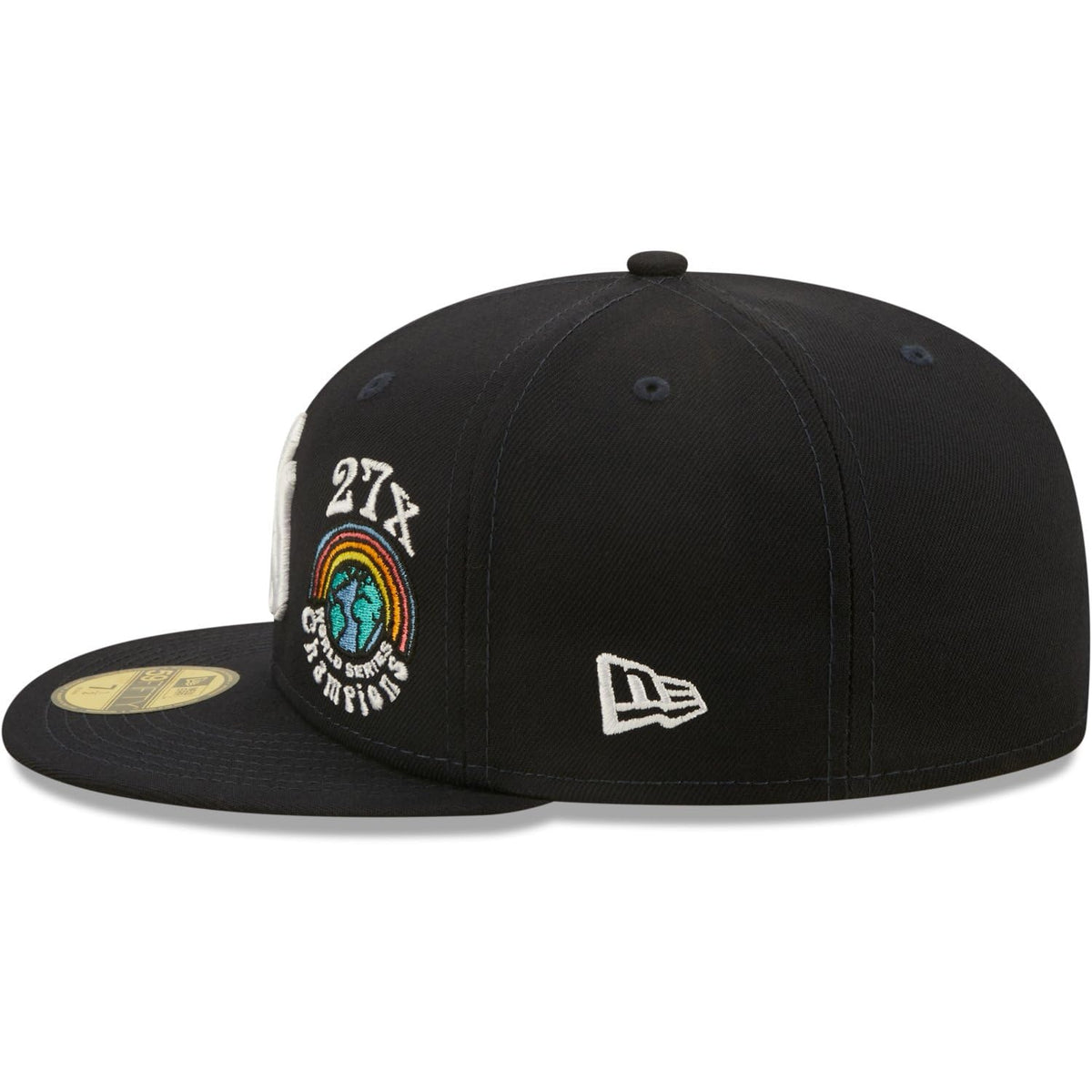 59Fifty Fitted Cap - Groovy New York Yankees - 6 7/ by New Era – 6 7/8, Plastic, Navy, Model NE60288056.00001