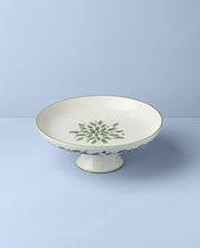 Holiday Pedestal Server by Lenox – 10", Porcelain, Multicolor, Model 899165
