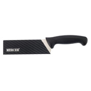 Mercer Culinary 8" x 2" / Black / Felt Lined Knife Guard Knife Cases, Holders & Protectors