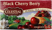 Celestial Seasonings Black Cherry Berry Herbal Tea 20 ct, 6 pk