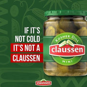 Kraft Dill Mini Pickle by Claussen – Mini, Pack of 12