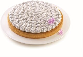 Silikomart Kit Tarte Meringué Mould, Non-Stick Plastic Material and Silicone, Grey
