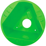 Inventory Control Cone with Dry Erase Decals by Global Industrial – Polypropylene (PP), Lime, Pack of 5, Model 056CLIME