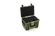 B&W International Bronze Green / Typ 5500 - Innenmaß 43x30x30cm / Case With Compartments Carry-Ons