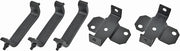 RPE58 Radiator Mount Kit - 2 Bolt-On Lower Brackets - Insulators - Steel - Pontiac GTO 1964-1967 - Kit