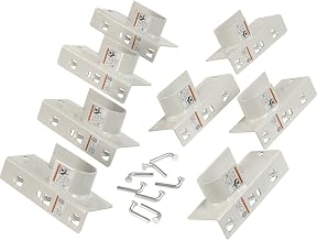 Global Industrial Axle Brackets, 2000 lbs per Pair, 4/Pk