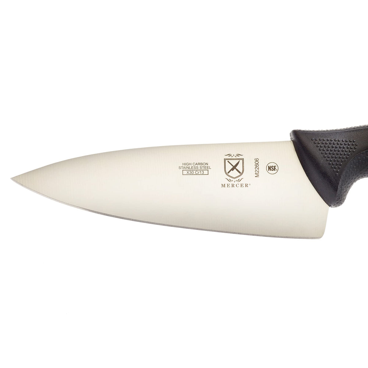 Millennia 6 Inch Chef's Knife by Mercer Culinary – 6", Stainless Steel, Black, Model M22606