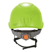 Skullerz 8976 Type 2 Safety Helmet by Ergodyne – Polycarbonate (PC), Lime, Model 60360