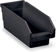 Quantum QSB102BR Economy Shelf Bin, 11-5/8" x 6-5/8" x 4" Size, Recycled (Pack of 30)