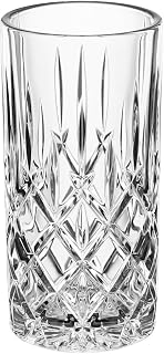 Nachtmann Noblesse 11" Vase/Hurricane Lamp | 2-in-1 crystal glass decoration, classic cut design