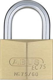 ABUS 75/60 Brass Padlock Keyed Different