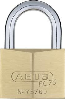 ABUS 75/60 Brass Padlock Keyed Different
