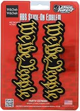 Lethal Threat We The People ABS Emblem, Gold, Stick-On
