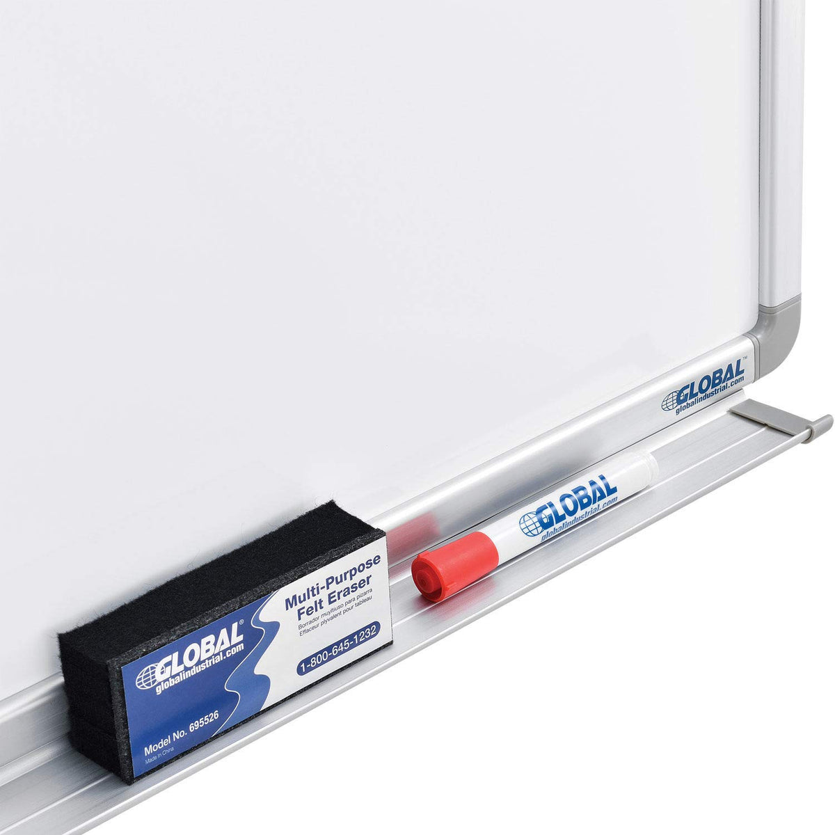 Global Industrial 1 / 60"W x 48"H / White Dry Erase Boards