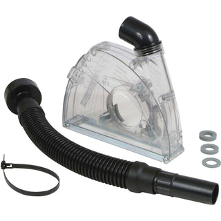 7" CutBuddie-Tuck Pointing by Dustless Technologies – 7"L x 7"W x 4"H, Plastic, Clear Shroud, Black Hose, Model D1750