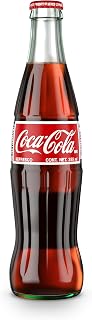 Coca-Cola de Mexico Soda Soft Drink Glass Bottle, 335 mL