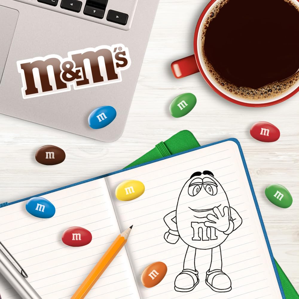 Peanut Chocolate Candy 5.3-Ounce Bag (Pack of 12) by M&M's – 5.3 Ounce (Pack of 12), Pack of 12, Model 548036