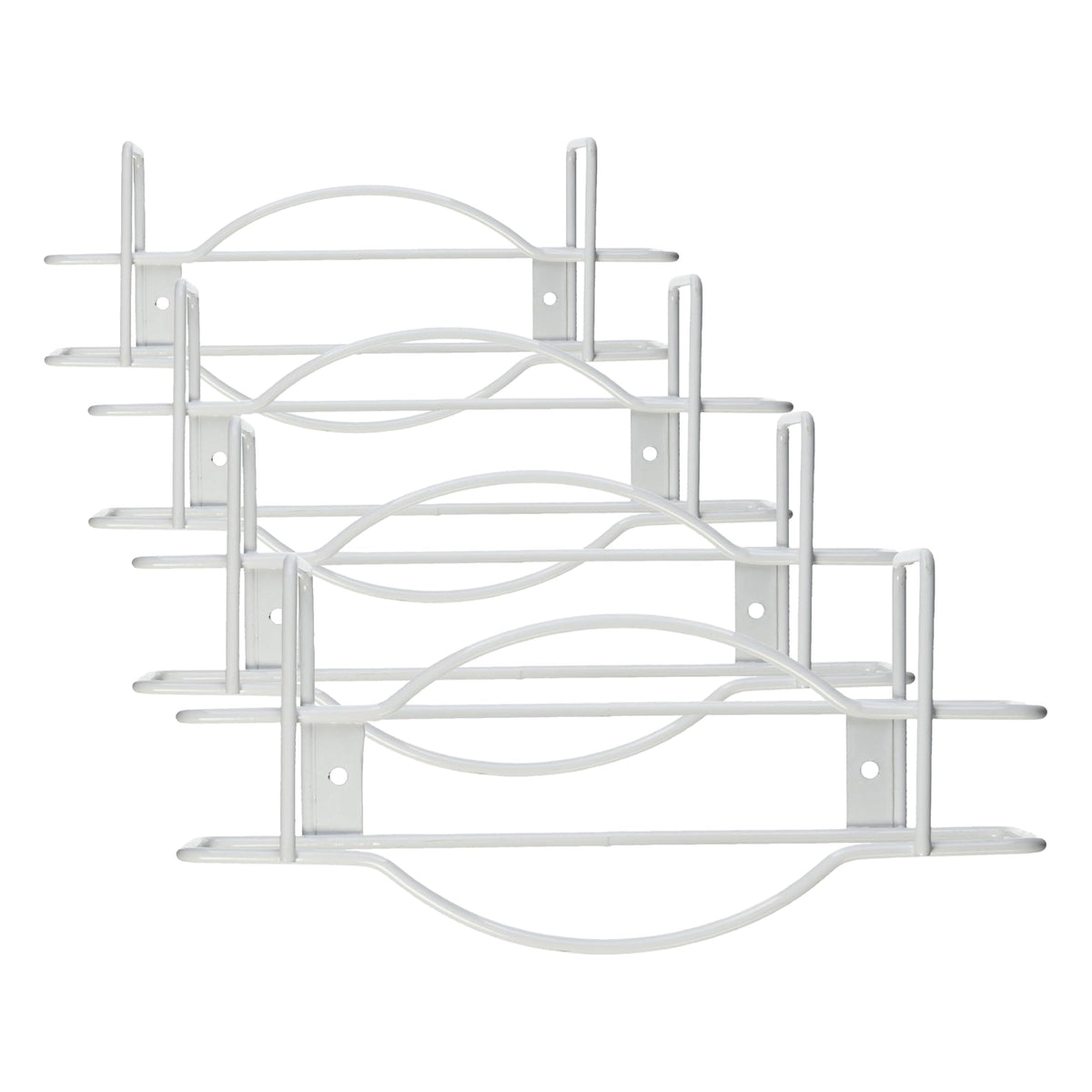 Winco 1 / Medium (Pack of 4) / Blanco Glove Box Organizers