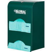 Pet Waste Plastic Bags With Tie-Handles by Global Industrial – 1 Count (Pack of 1), Plastic, Green, Model 695798