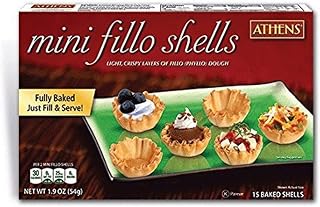 Athens Foods Athens Mini Fillo Shells, 15 Count (Pack of 12)