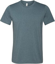 BELLA+CANVAS Unisex Jersey Short-Sleeve T-Shirt, XL, Heather Slate