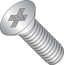 Machine Screw, 4-40 x 1/4", Phillips Flat Head, 18-8 SS, UNC, FT, 1000 Pack