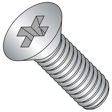 Machine Screw by Brighton-Best – 4-40, Stainless Steel, Silver, Model 771120