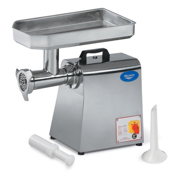 1-1/2HP Meat Grinder No. by Vollrath – No. 22, Stainless Steel, Silver, Model 40744